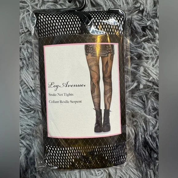 Snake Fishnets NWT - Picture 2 of 3